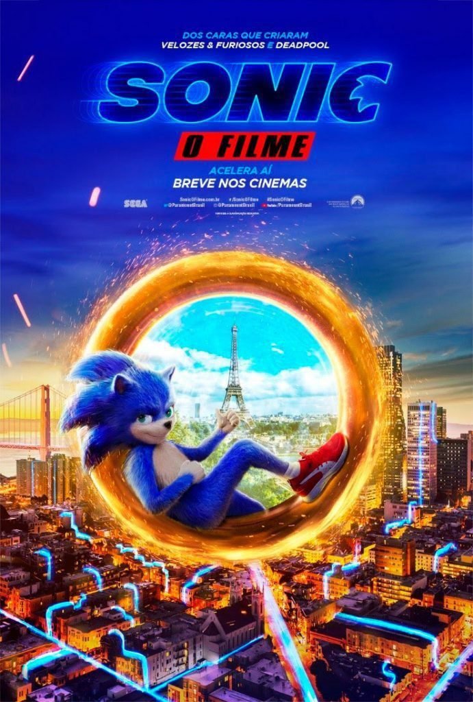 Sonic O Filme Ganha Primeiro Trailer E Cartaz Oficial Almanaque