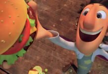 ‘Tá Chovendo Hambúrguer 2’ chega aos cinemas do Brasil nesta sexta Flint retorna em 'Tá Chovendo Hambúrguer 2', com novos desafios (Foto: Divulgação)