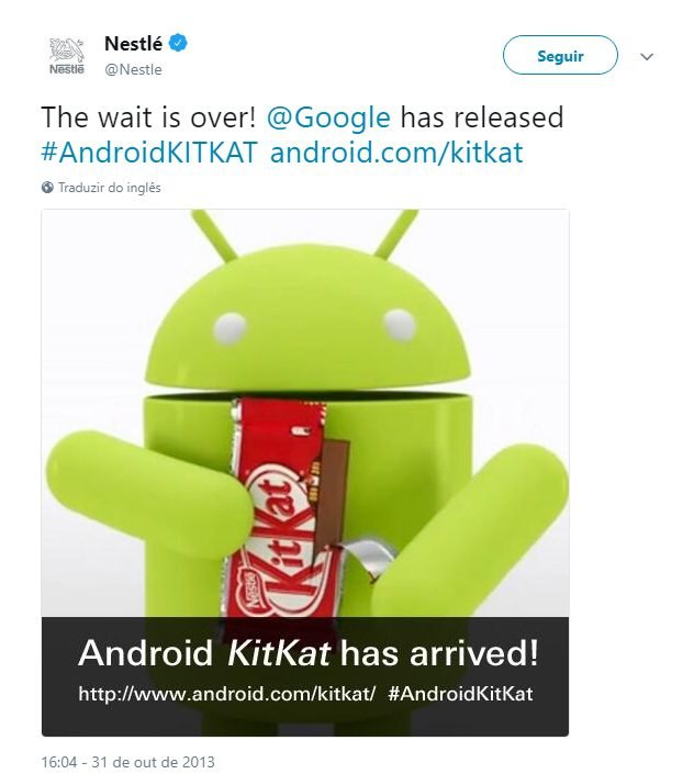 Google lança Android KitKat