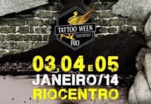 Rio recebe Tattoo Week 2014 em janeiro Rio recebe Tattoo Week 2014 em janeiro