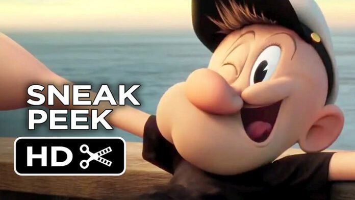 'Popeye' em 3D ganha trailer teaser com lançamento previsto para 2016