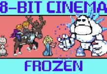 Frozen vira jogo 8-bit inspirado em clássicos do Atari e Nintendinho
