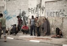 ‘Metanoia’: Thogun Teixeira fala sobre liberação das drogas e dia a dia das filmagens na Cracolândia Cena o filme "Metanoia" (Foto: Divulgação)