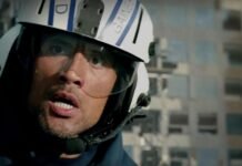 Veja Dwayne Johnson no novo trailer de ‘Terremoto: a Falha de San Andreas’ Dwayne Johnson encara desastre no trailer de 'Terremoto: a Falha de San Andreas' (Foto: Divulgação)