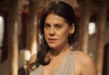 Bárbara Paz fala de bipolaridade em ‘A Regra do Jogo’: ‘É oprimida em casa’ A Regra do Jogo: Bárbara Paz interpreta personagem bipolar (Foto: Globo/Pedro Curi)