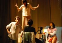 Espetáculo ‘Afeta-me ou Desaparecerei Com o Tempo’ conta história de casal em ordem não cronológica no Rio