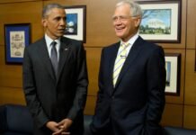 Obama é o primeiro convidado de David Letterman em série da Netflix Barack Obama e David Letterman em maio de 2015 (Foto: Official White House/Pete Souza)