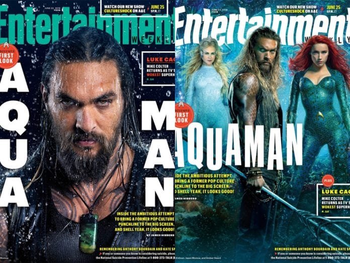 'Aquaman': Revista divulga primeira imagem da Rainha Atlanna, Mera, Vulko