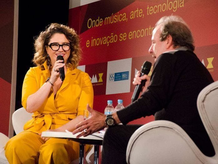 Maria Rita e Marco Mazzola (Foto: Divulgação/DMX 2018/Lucas Lussac)