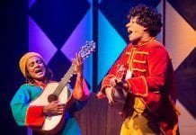 Musical ‘Tropicalinha – Caetano e Gil para Crianças’ faz três apresentações na Zona Sul Tropicalinha (Foto: Divulgação/Junior Mandriola)