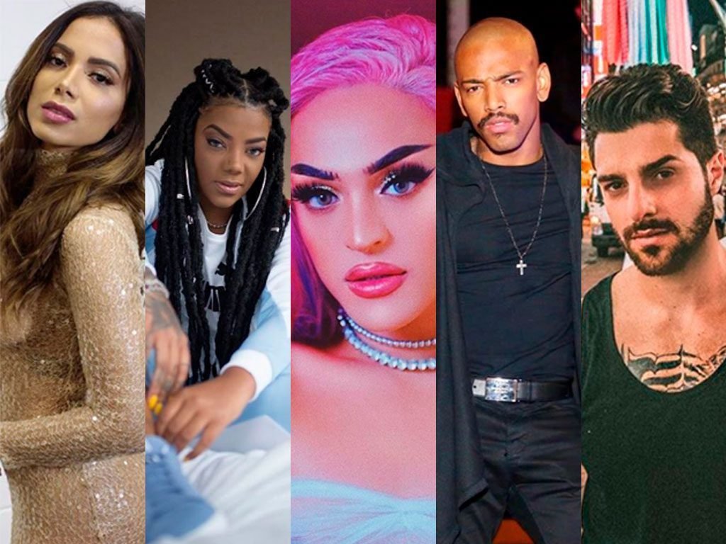 Indicados a "Melhor Artista Brasileiro" (Foto: Reprodução/Instagram)