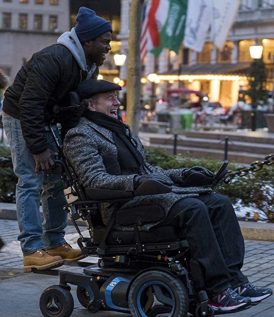 Kevin Hart e Bryan Cranston em "The Upside" (Foto: Divulgação)