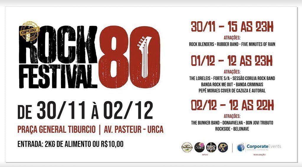 Rock 80 Festival - Urca