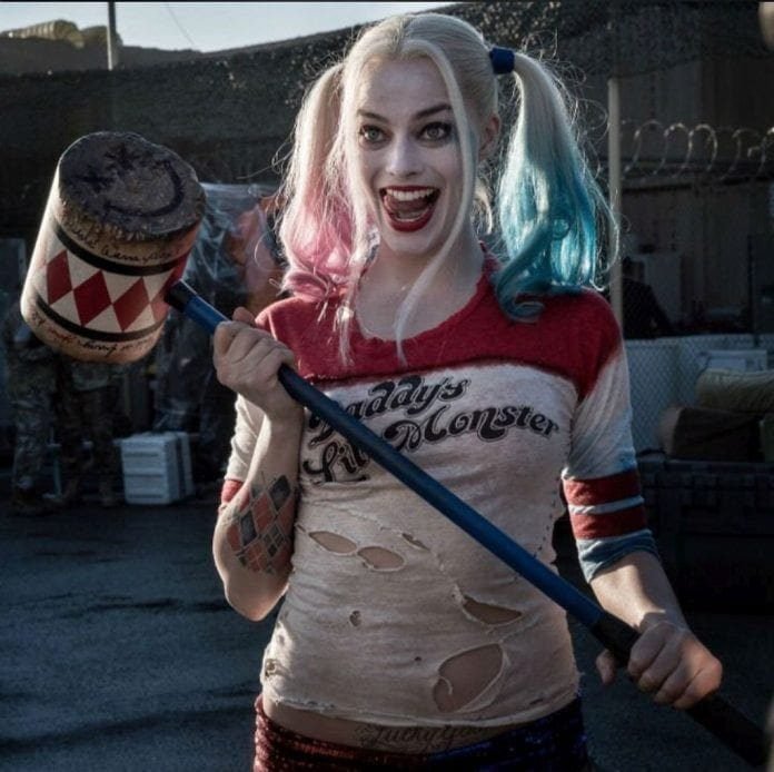 Margot Robbie como Arlequina em "Esquadrão Suicida" (Foto: Divulgação)