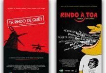 Documentários ‘Tá rindo de quê?’ e ‘Rindo à toa’ ganham trailers e cartazes "Tá rindo de quê? - Humor e ditadura" e "Rindo à toa - Humor sem limites" (Divulgação)