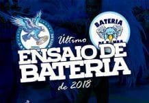 Bateria da Nenê de Vila Matilde realiza último ensaio de rua em 2018 Nenê de Vila Matilde (Divulgação)