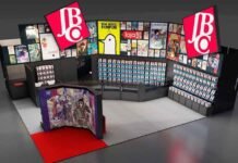 Confira as novidades da editora JBC para a CCXP Estande da JBC na CCXP 2018 (Foto: Divulgação)