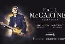 Paul McCartney confirma dois shows no Brasil em março de 2019