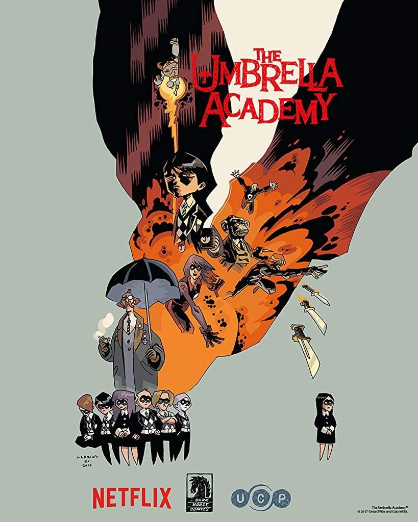 Pôster de "The Umbrella Academy", série da Netflix (Foto: Divulgação/Netflix)