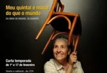‘Meu Quintal é Maior do Que o Mundo’ entra em cartaz no Teatro do Sesi em São Paulo com apresentação gratuita