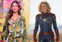 Claudia Leitte vai usar figurinos inspirados no uniforme da Capitã Marvel durante o Carnaval Claudia Leitte vai usar figurinos inspirados no uniforme da Capitã Marvel durante o Carnaval (Fotos: Divulgação)