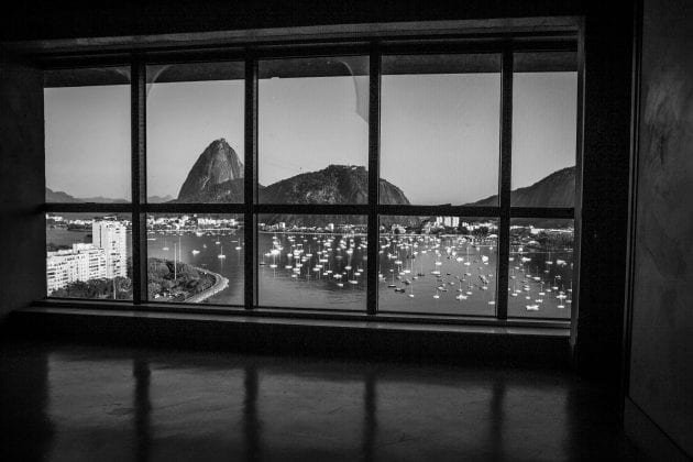 Enseada de Botafogo fotografada de janela do edifício Argentina (Foto: Divulgação/Rafael Duarte)