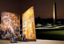 Obra famosa de Portinari ganha releitura permanente no Campus da USP Guerra e Paz (Divulgação)