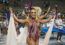 Renata Spallicci, musa da Tatuapé, revela preparação ‘para o melhor e para o pior na avenida’ Renata Spallicci (Foto: Divulgação/MF Press Global/Thaiz-Silva)