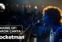 Vídeo dos bastidores de ‘Rocketman’ mostra Taron Egerton cantando ‘Tiny Dancer’