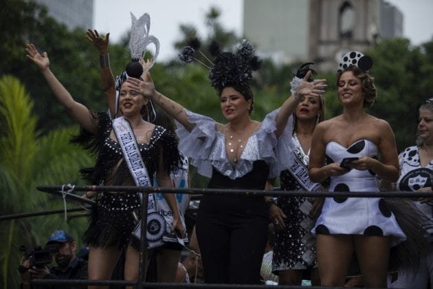Carnaval 2019: Cordão da Bola Preta leva milhares de foliões ao centro do Rio (Foto: Gabriel Monteiro / Agência O Globo)