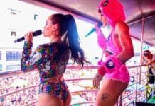 Lali e Pabllo Vittar se apresentaram para mais de 1 milhão de pessoas no carnaval Lali e Pabllo Vittar (Foto: Divulgação)