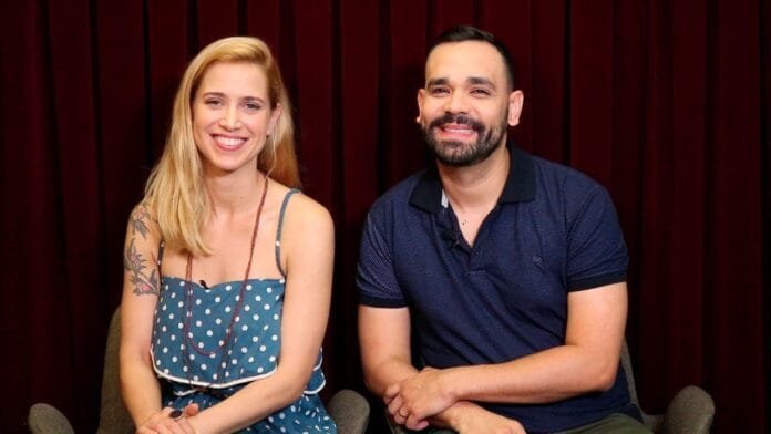 Mel Lisboa e Alvaro Leme (Foto: Divulgação)