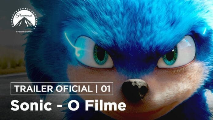 "Sonic - O Filme" "Sonic - O Filme"