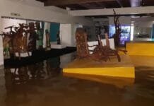 Museu Casa do Pontal, na Zona Oeste do Rio, sofre com sexta inundação e acervo está ameaçado Tempestade do dia 9 de abril na cidade resultou na pior inundação da história do Museu do Pontal (Foto: Divulgação)