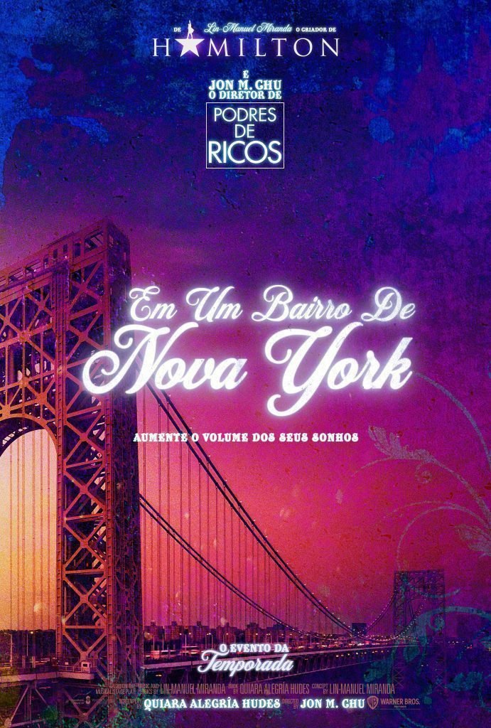 Cartaz do filme "Em Um Bairro de Nova York" (Foto: Divulgação)