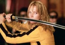 Quentin Tarantino fala sobre ‘Kill Bill Vol. 3’: ‘Pelo menos daqui a 3 anos’ Uma Thurman em "Kill Bill: Vol. 1" (2003)