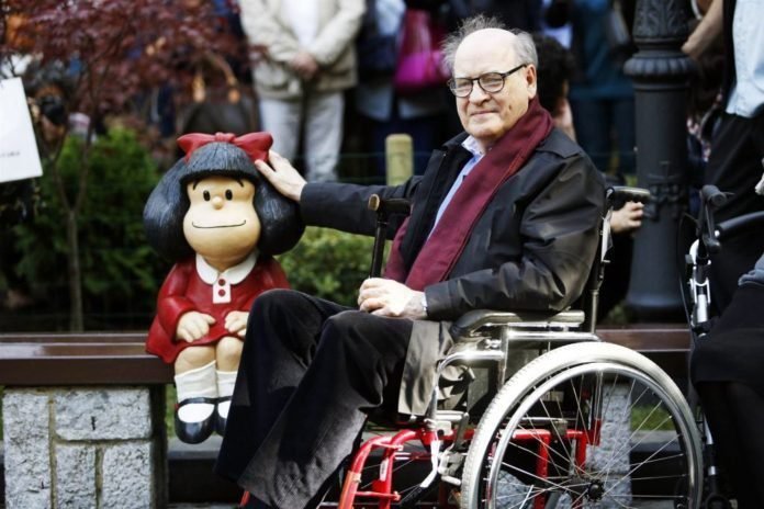 Quino, cartunista criador de Mafalda (Foto: Europa Press via Getty Images)