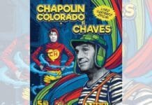 Álbum de figurinhas Chapolin e Chaves é lançado pela Panini Livro ilustrado Chapolin e Chaves traz, em suas 40 páginas, curiosidades e detalhes sobre a série mexicana sucesso no Brasil e no mundo (Foto: Divulgação)