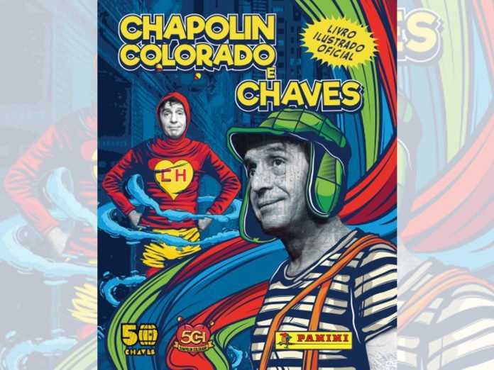 Livro ilustrado Chapolin e Chaves traz, em suas 40 páginas, curiosidades e detalhes sobre a série mexicana sucesso no Brasil e no mundo (Foto: Divulgação)