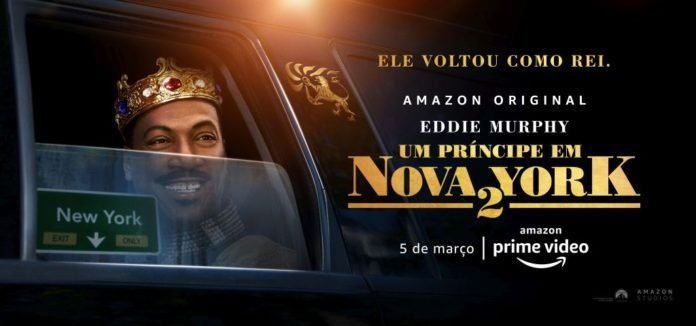 Amazon Prime Video divulga teaser trailer de "Um Príncipe em Nova York 2"