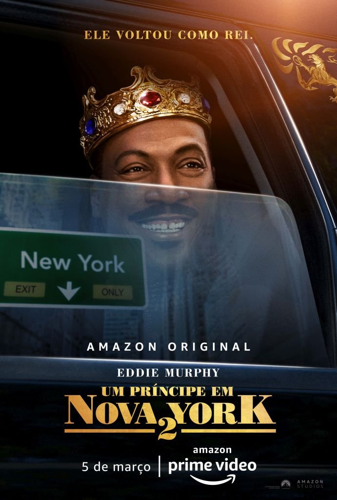 Amazon Prime Video divulga teaser trailer de 'Um Príncipe em Nova York 2'