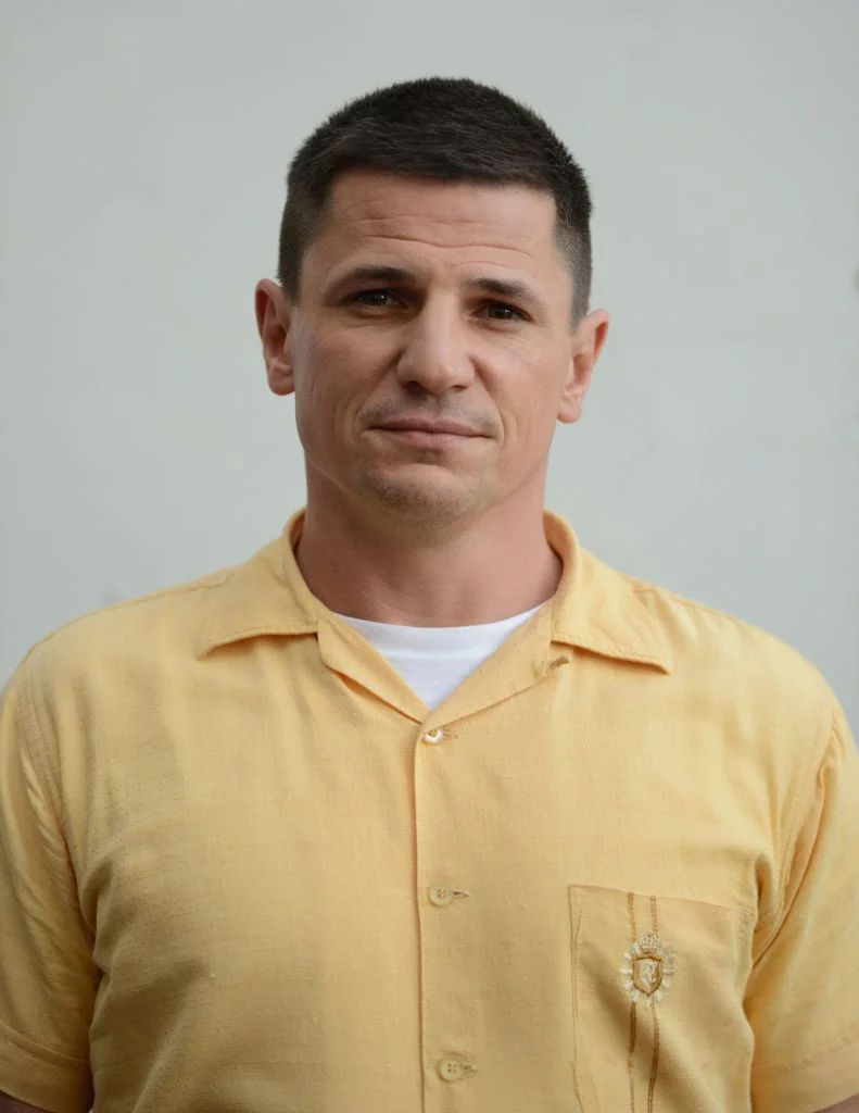 Michael Trotter interpreta Gus Grissom em "Os Eleitos"