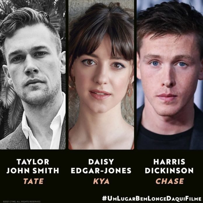 "Um Lugar Bem Longe Daqui" tem Daisy Edgar-Jones como Kya, Taylor John Smith como Tate e Chase será interpretado por Harris Dickinson