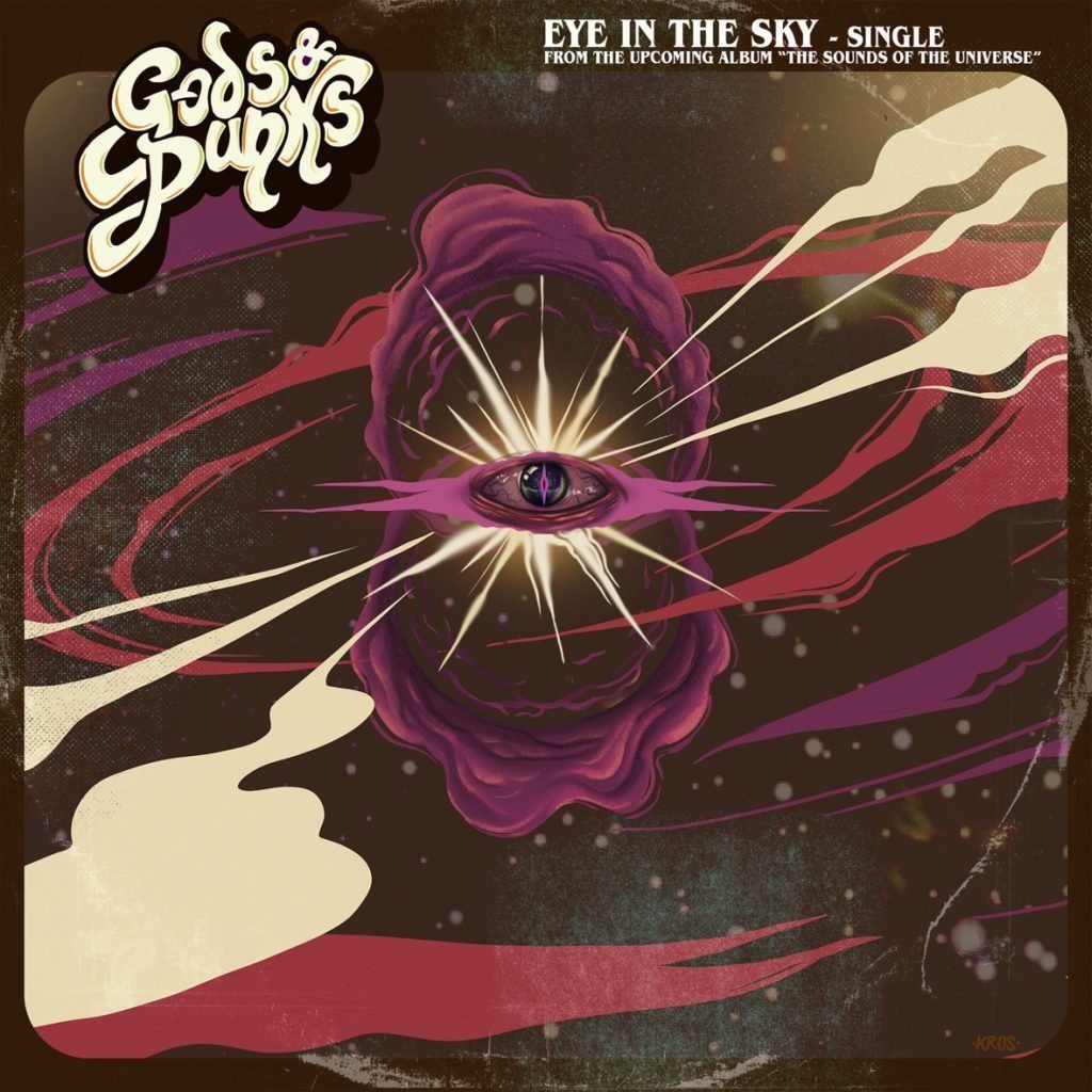 Capa do álbum "Eyes in the Sky" (Imagem: Bruno Kros)