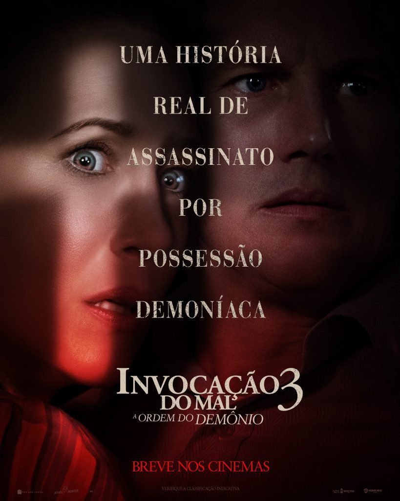 Pôster brasileiro de "Invocação do Mal 3: A Ordem do Demônio" (Foto: Warner Bros. Pictures) 