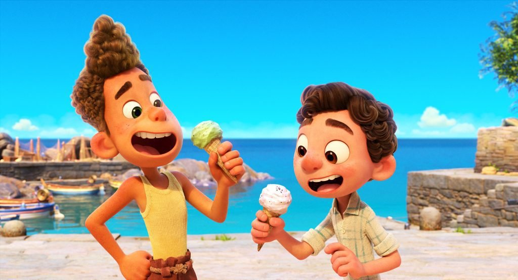 Disney+ divulga trailer e novos pôsteres da animação 'Luca", que estreia dia 18 de junho no streming (Foto: Disney/Pixar)