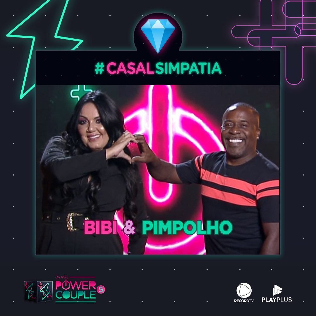 Power Couple 5 Brasil: Pimpolho & Bibi Paolillo