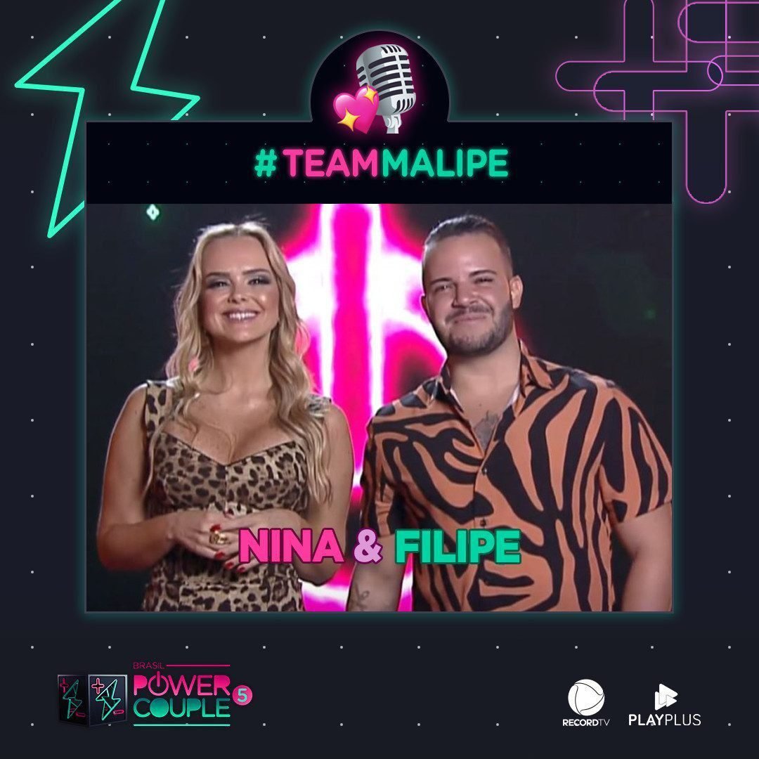 Power Couple Brasil 5: Filipe Duarte & Nina Cachoeira