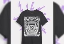 Lollapalooza Brasil lança camiseta para comemorar décima edição no país
