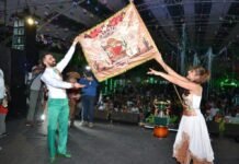 Carnaval 2023: Mancha Verde traz cultura cangaceira para carnaval do Anhembi Carnaval 2023: Mancha Verde traz cultura cangaceira para carnaval do Anhembi (Foto: Divulgação/Mancha Verde)